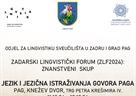 Jezik i jezična istraživanja govora Paga